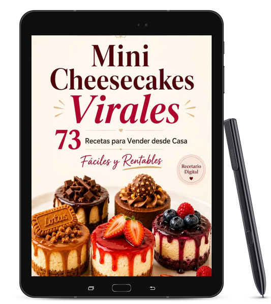 CURSO MINI CHEESECAKE EMPRENDE